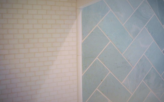 Herringbone Backsplash, Ann Sacks-Darcy Oliver Design