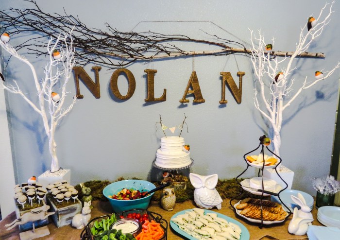 Woodland Themed Baby Shower-Darcy Oliver Design