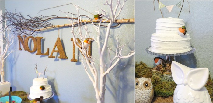 Baby Shower Cake & Bunting-Darcy Oliver Design