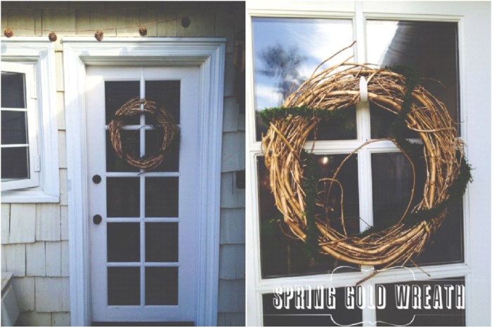 Spring Gold Wreath Spring Gold Wreath-Darcy Oliver Design