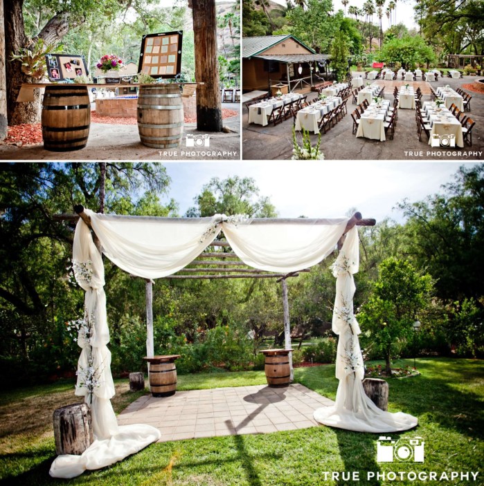 Ceremony Arch, Reception, Wine Barrels-Darcy Oliver Design
