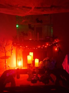 halloween lighting, candles-Darcy Oliver Design