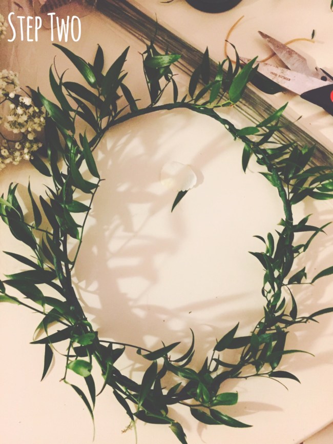 floral crown step two-Darcy Oliver Design