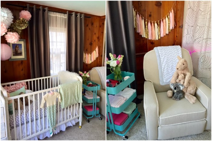 jenny lind crib, glider, nursery-Darcy Oliver Design