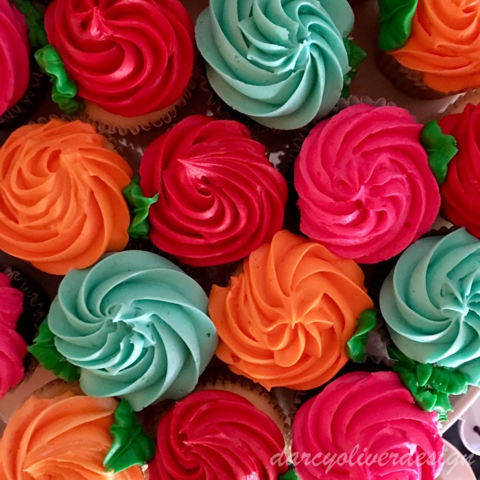 Rose Cupcakes-darcyoliverdesign