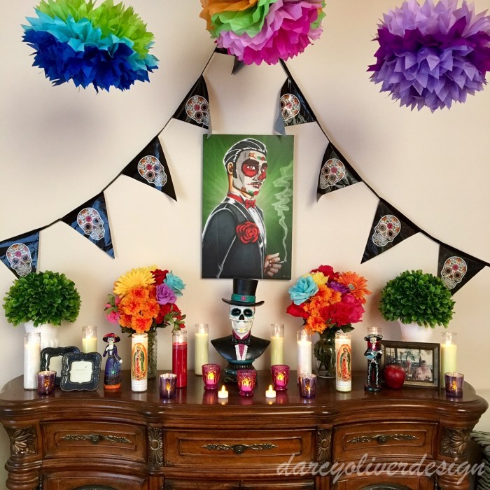 Dia de los Muertos Altar-darcyoliverdesign