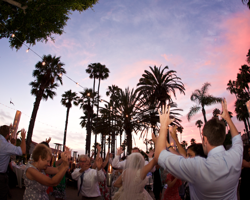 Sunset Dancing at the San Diego Mission Bay Resort